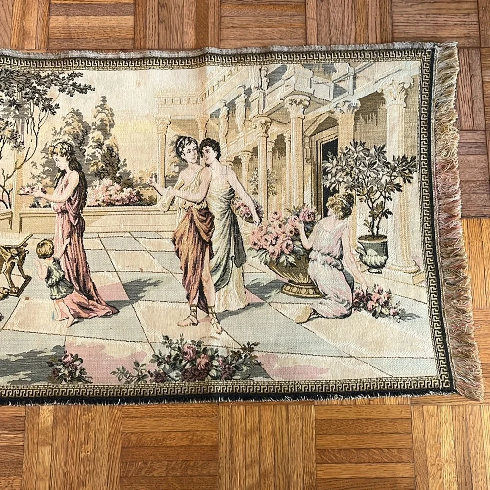 Antique Pompei Tapestry